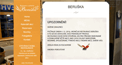 Desktop Screenshot of beruska.cz