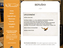 Tablet Screenshot of beruska.cz